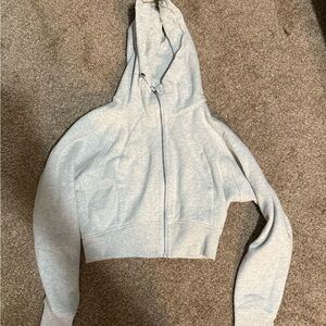 Lululemon Athletica Light Gray Hoodie
